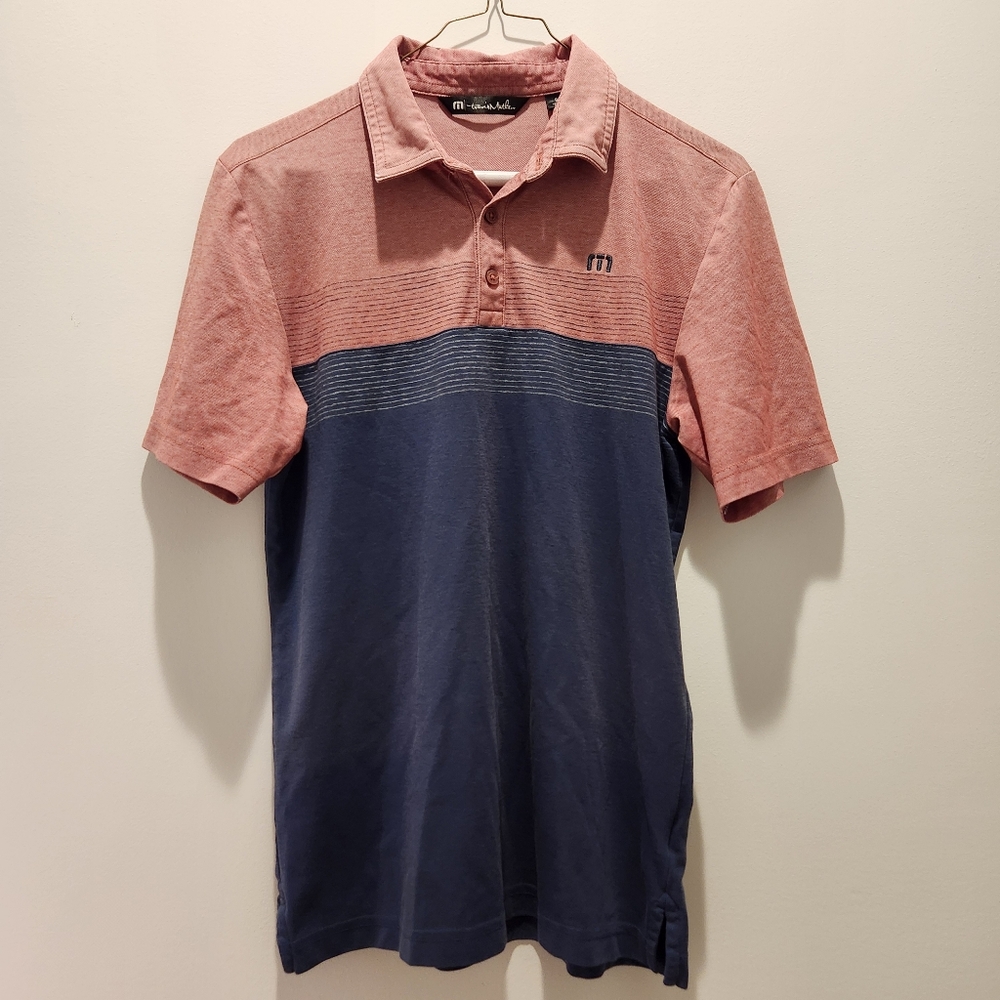 Travis Mathew Lake Life Polo Small Wrinkle Resistant